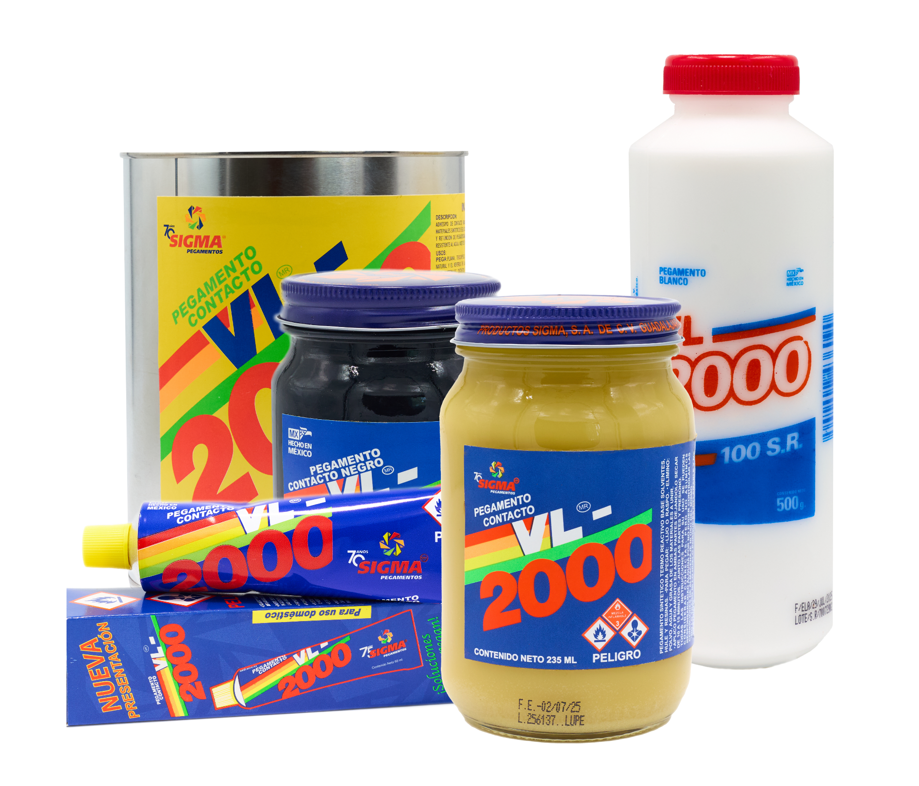 Productos Pegamentos Sigma